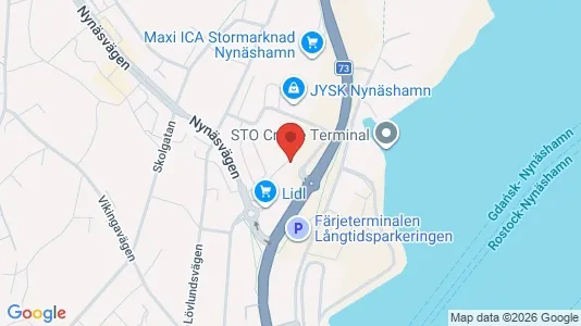 Apartments for rent i Nynäshamn - kort over placeringen