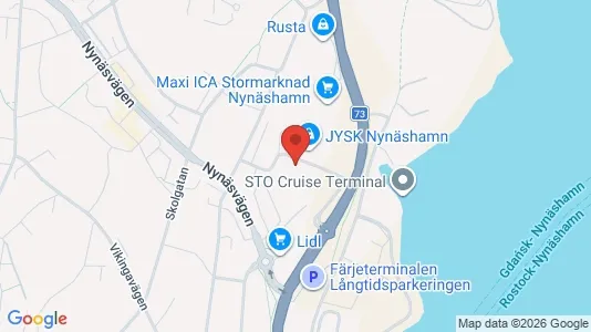 Apartments for rent i Nynäshamn - kort over placeringen