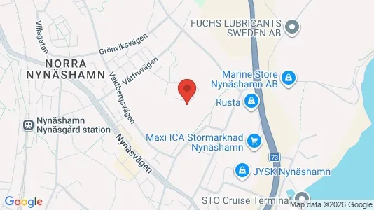 Apartments for rent i Nynäshamn - kort over placeringen