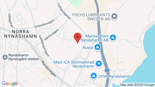 Apartments for rent i Nynäshamn - kort over placeringen