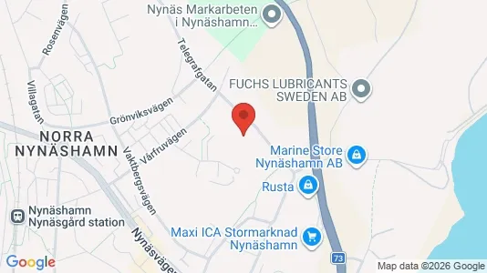 Apartments for rent i Nynäshamn - kort over placeringen