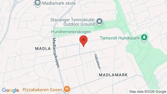 Apartments for rent i Stavanger - kort over placeringen