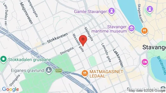Apartments for rent i Stavanger - kort over placeringen