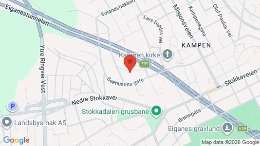 Apartments for rent i Stavanger - kort over placeringen
