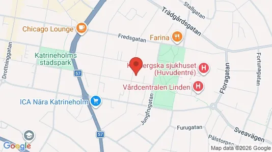 Apartments for rent i Katrineholm - kort over placeringen