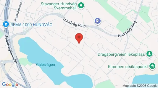 Apartments for rent i Stavanger - kort over placeringen