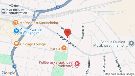 Apartments for rent i Katrineholm - kort over placeringen
