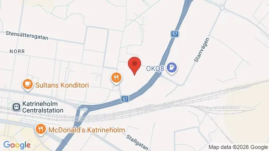 Apartments for rent i Katrineholm - kort over placeringen