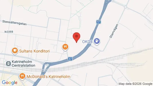 Apartments for rent i Katrineholm - kort over placeringen