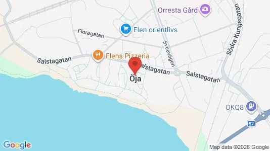 Apartments for rent i Flen - kort over placeringen