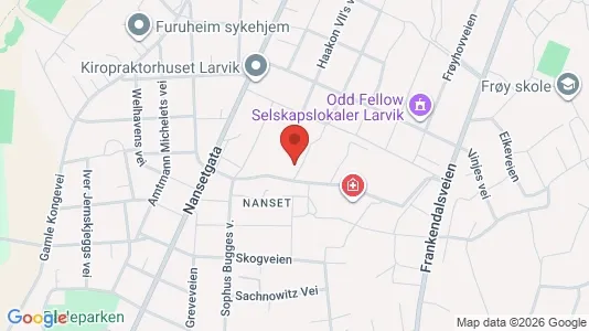 Apartments for rent i Larvik - kort over placeringen