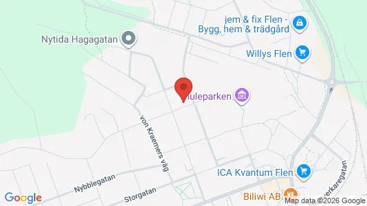 Apartments for rent i Flen - kort over placeringen