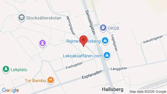 Apartments for rent i Hallsberg - kort over placeringen