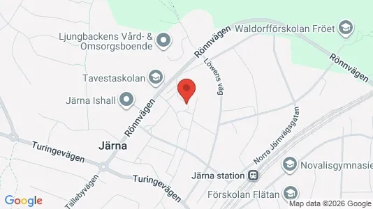 Apartments for rent i Södertälje - kort over placeringen