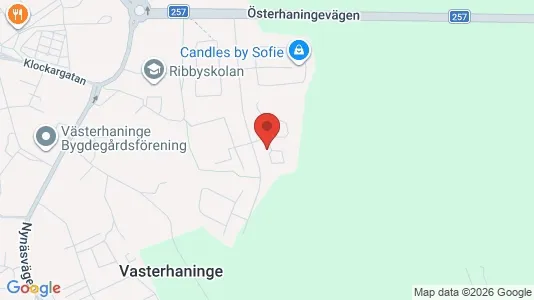 Apartments for rent i Haninge - kort over placeringen