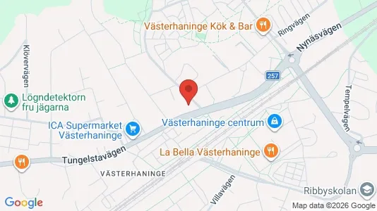Apartments for rent i Haninge - kort over placeringen