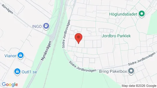 Apartments for rent i Haninge - kort over placeringen