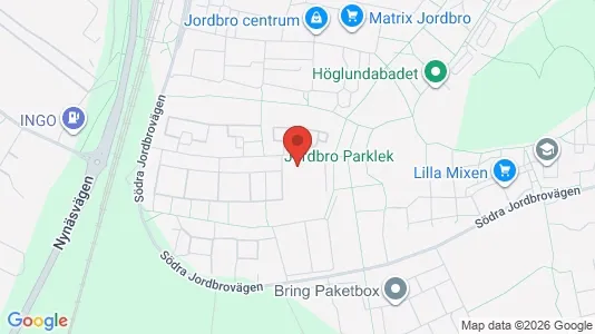 Apartments for rent i Haninge - kort over placeringen