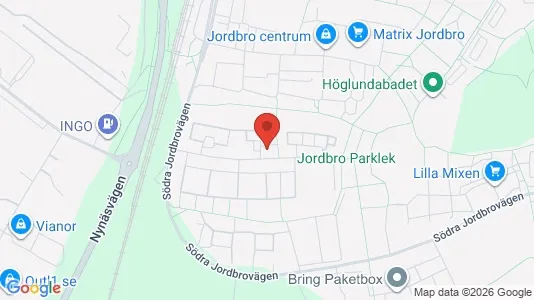 Apartments for rent i Haninge - kort over placeringen
