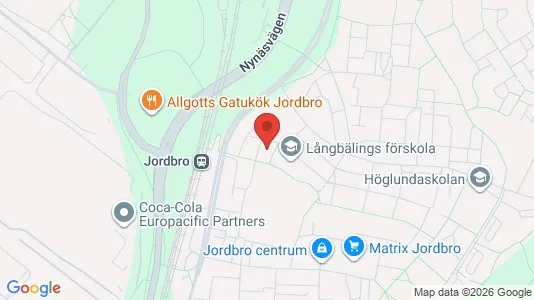 Apartments for rent i Haninge - kort over placeringen