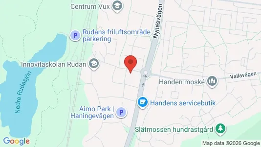Apartments for rent i Haninge - kort over placeringen