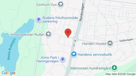 Apartments for rent i Haninge - kort over placeringen
