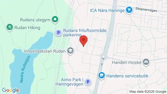 Apartments for rent i Haninge - kort over placeringen