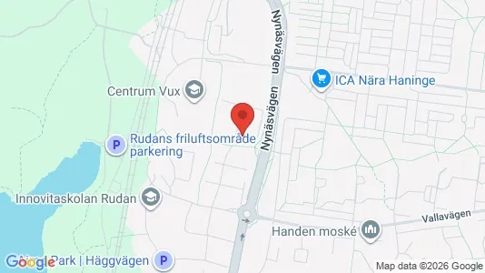 Apartments for rent i Haninge - kort over placeringen