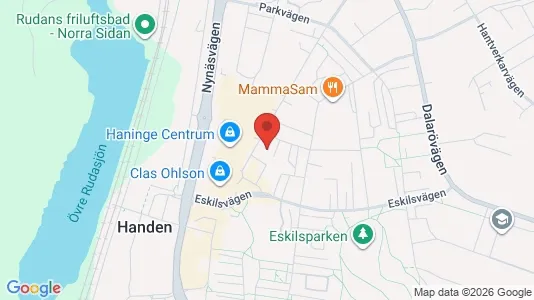 Apartments for rent i Haninge - kort over placeringen
