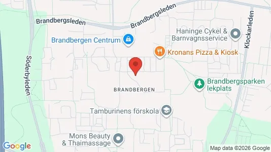 Apartments for rent i Haninge - kort over placeringen