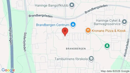 Apartments for rent i Haninge - kort over placeringen