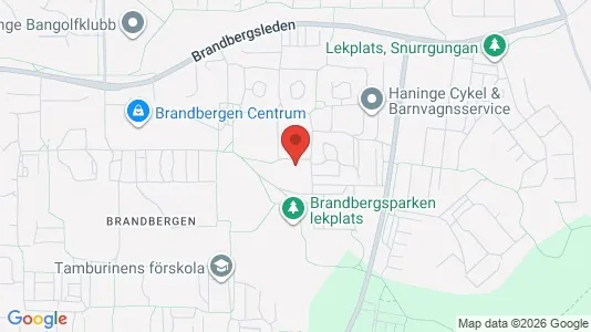 Apartments for rent i Haninge - kort over placeringen