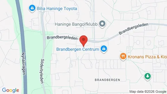 Apartments for rent i Haninge - kort over placeringen