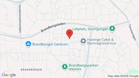 Apartments for rent i Haninge - kort over placeringen