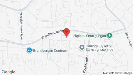 Apartments for rent i Haninge - kort over placeringen
