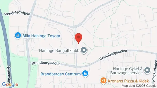 Apartments for rent i Haninge - kort over placeringen