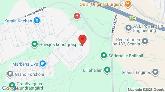 Apartments for rent i Södertälje - kort over placeringen