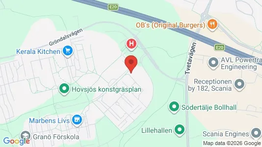 Apartments for rent i Södertälje - kort over placeringen