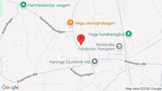Apartments for rent i Haninge - kort over placeringen