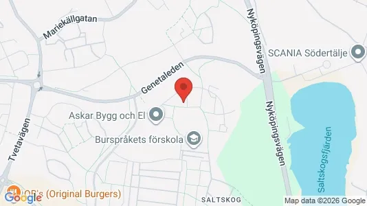 Apartments for rent i Södertälje - kort over placeringen