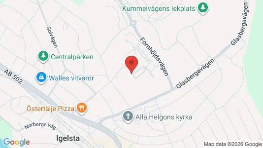 Apartments for rent i Södertälje - kort over placeringen