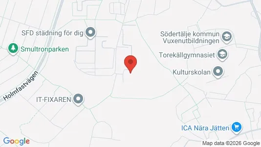 Apartments for rent i Södertälje - kort over placeringen