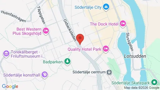 Apartments for rent i Södertälje - kort over placeringen