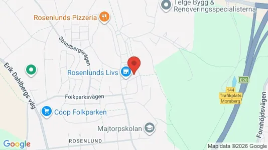 Apartments for rent i Södertälje - kort over placeringen