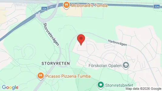 Apartments for rent i Botkyrka - kort over placeringen