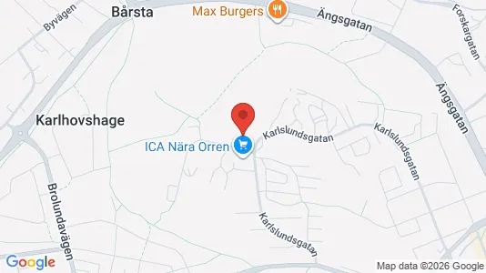 Apartments for rent i Södertälje - kort over placeringen
