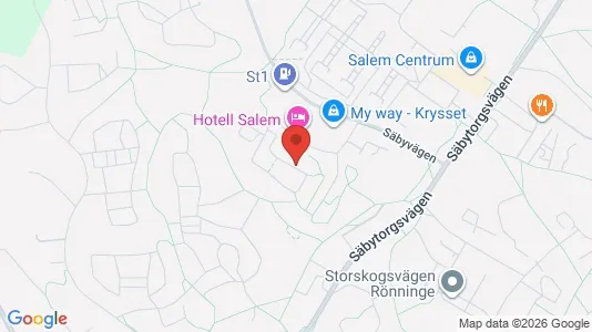 Apartments for rent i Salem - kort over placeringen