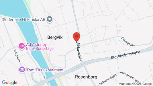 Apartments for rent i Södertälje - kort over placeringen