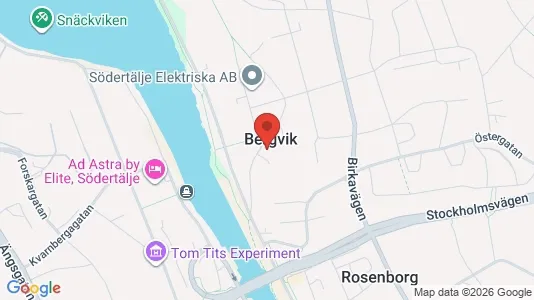 Apartments for rent i Södertälje - kort over placeringen