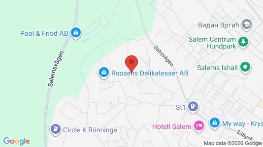 Apartments for rent i Salem - kort over placeringen